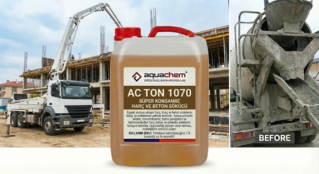 AC TON 1070 SÜPER KONSANRE HARÇ VE BETON SÖKÜCÜ - Görsel 1