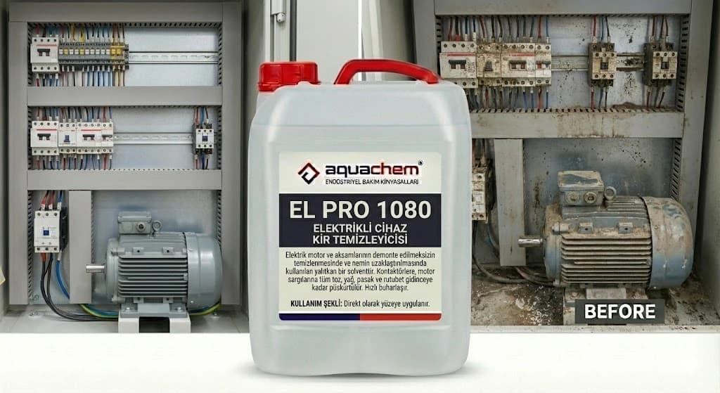 EL PRO 1080 ELEKTRİKLİ CİHAZ KİR TEMİZLEYİCİSİ - Görsel 1