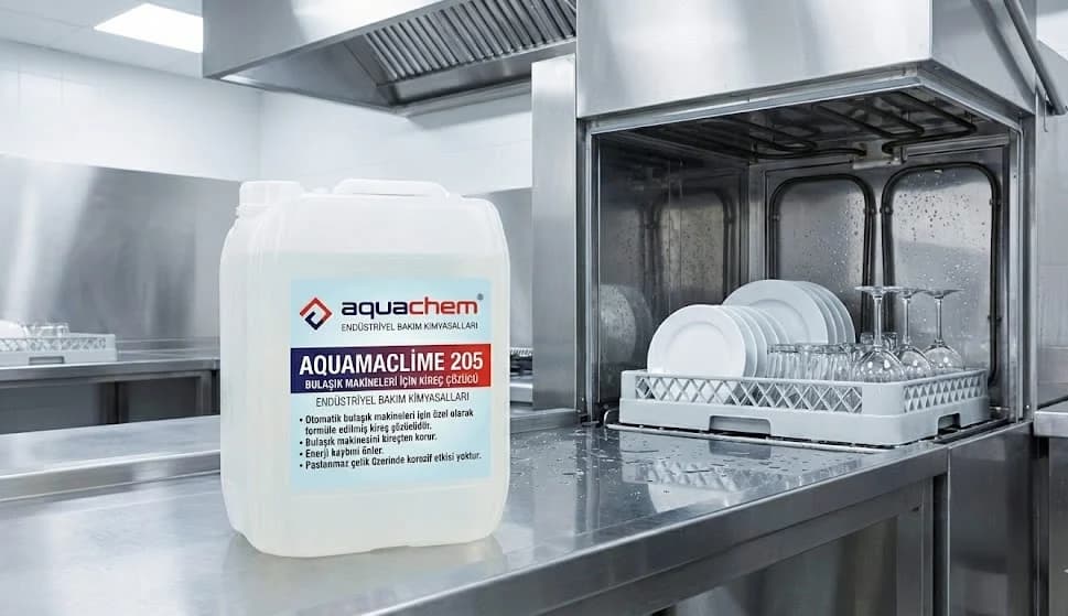 AQUAMACLİME 205 BULAŞIK MAKİNELERİ İÇİN KİREÇ ÇÖZÜCÜ - Görsel 1