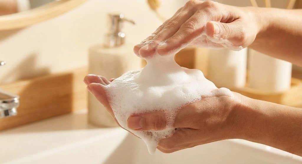 HAND FLOWERS KULLANIMA HAZIR KÖPÜKLÜ SABUN - Görsel 1