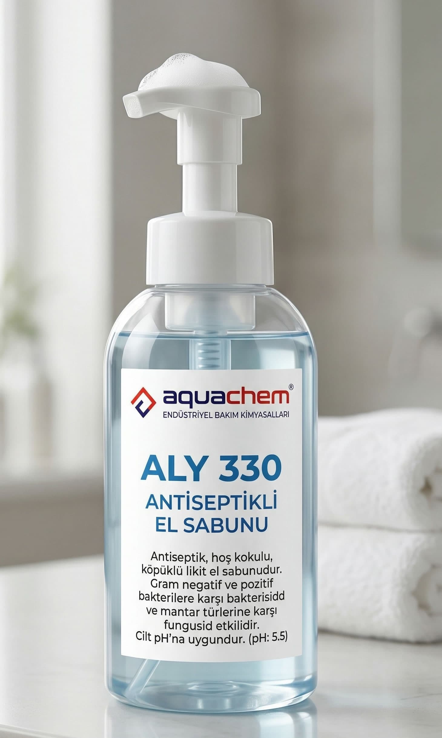 ALY 330 ANTİSEPTİKLİ EL SABUNU - Görsel 1