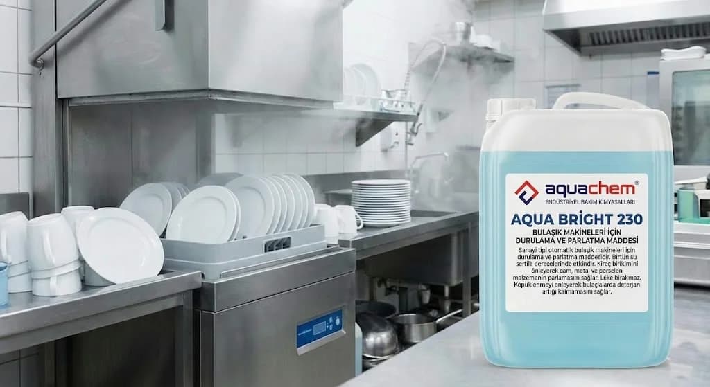 AQUA BRİGHT 230 BULAŞIK MAKİNELERİ İÇİN DURULAMA VE PARLATMA MADDESİ - Görsel 1