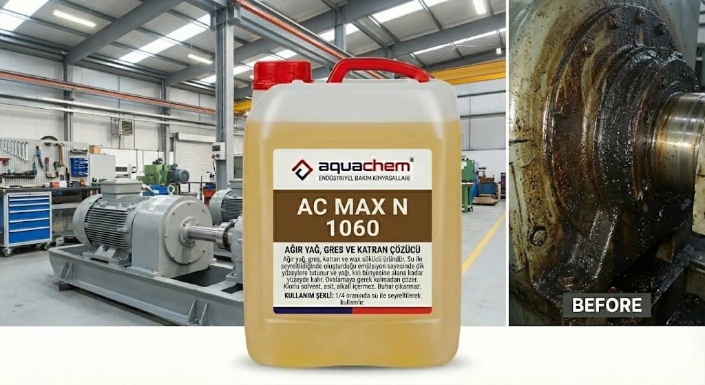 AC MAX N 1060 AĞIR YAĞ, GRES VE KATRAN ÇÖZÜCÜ - Görsel 1
