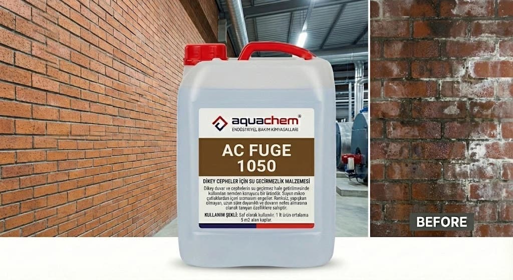 AC FUGE 1050 DİKEY CEPHELER İÇİN SU GECİRMEZLİK MALZEMESİ - Görsel 1
